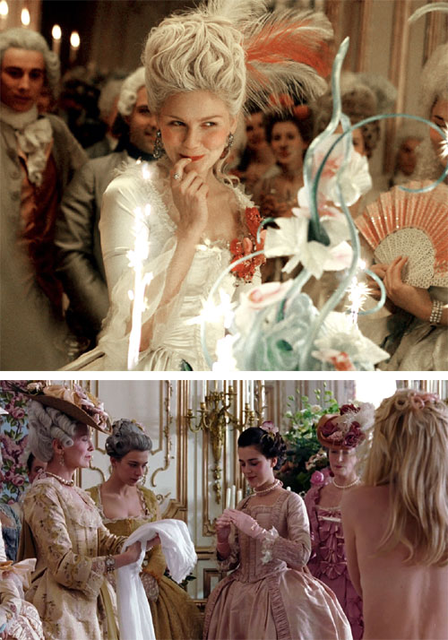 Kirsten Dunst's nude scenes from the movie Marie Antoinette